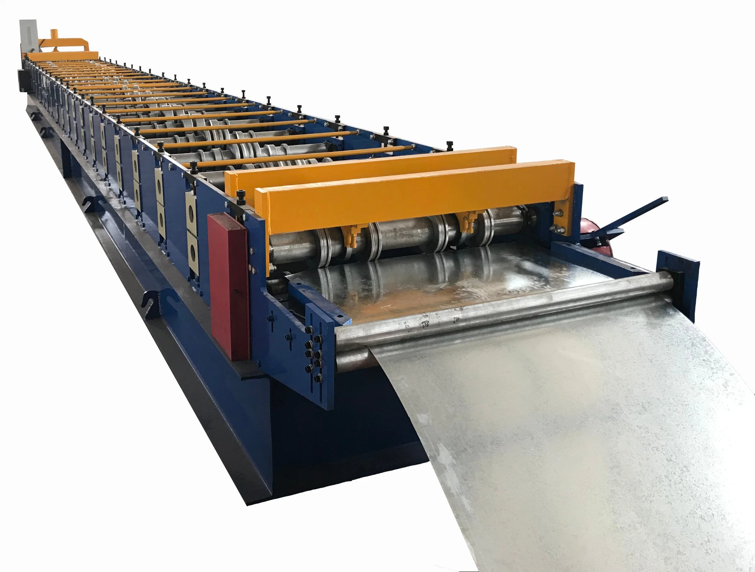 Building Load-Bearing Steel Plate Machine Floor Plate Forming Equipment