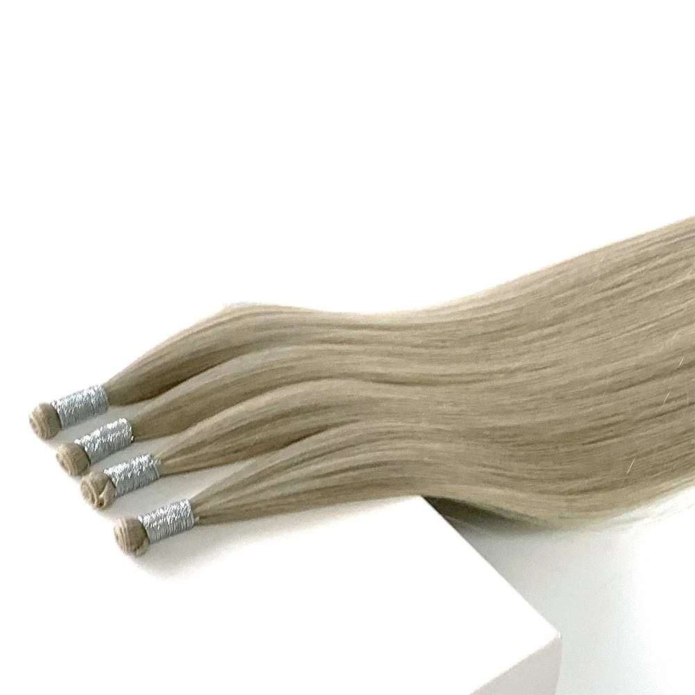 Newest Remy Human European Genius Weft Hair Extensions 13A Double Drawn Russian Hair Genius Weft