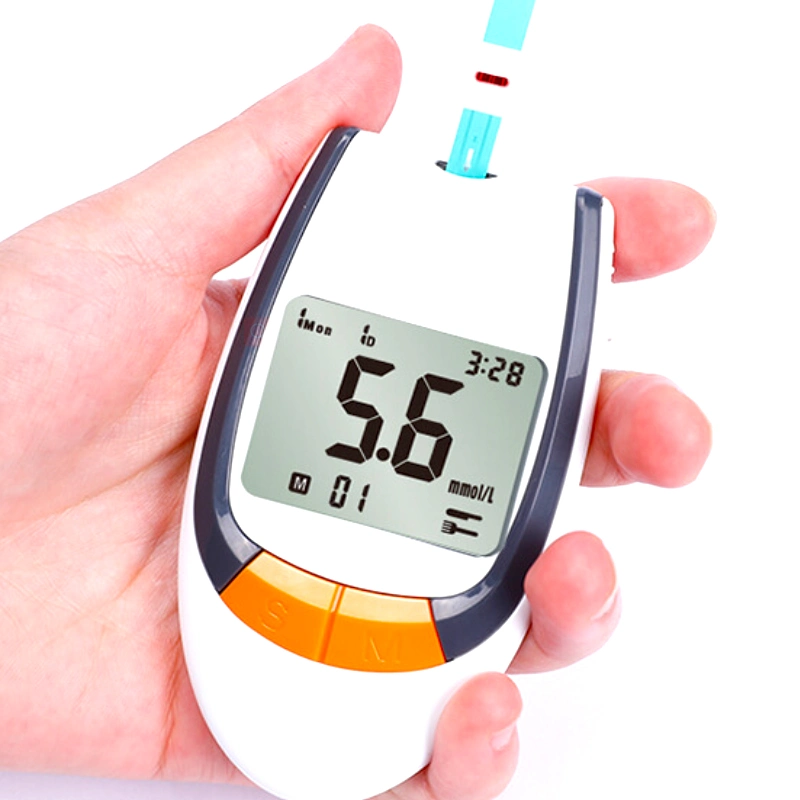 Digitales Blutglukosimeter Blutzucker-Test Diabetes-Maschine