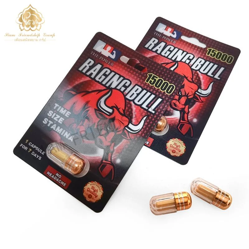 رانوسيروس كابسول Pill Xiongzhuang Pill Packaging Display Box 3D Supreme بطاقة وحيد القرن