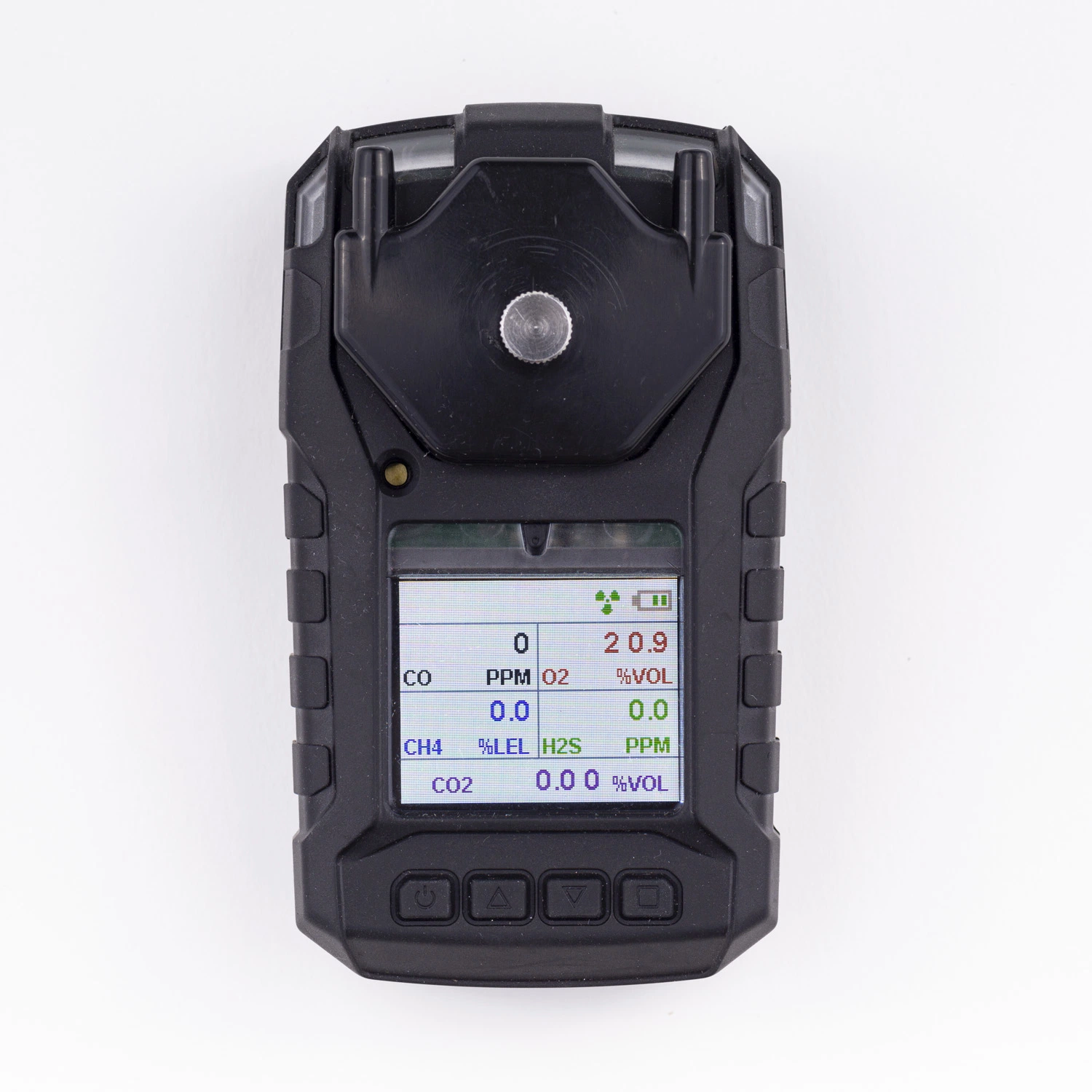 CE Approved Portable 4 Gases Detector for Toxic and Combustible Gases Leakage Concentration Detection