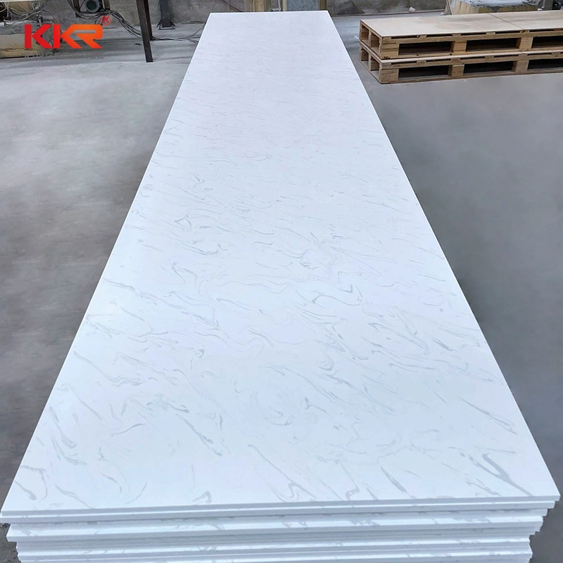 Kitchen Worktop 12 mm White Artificial Marble Stone