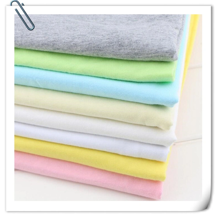 Spring and Summer Leisure 100% Cotton Breathable and Comfortable New T-Shirt Fabrics