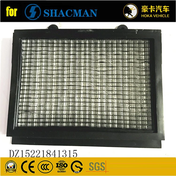 Original Shacman Spare Parts Air Conditioning Filter Dz15221841315 for Heavy Duty Truck