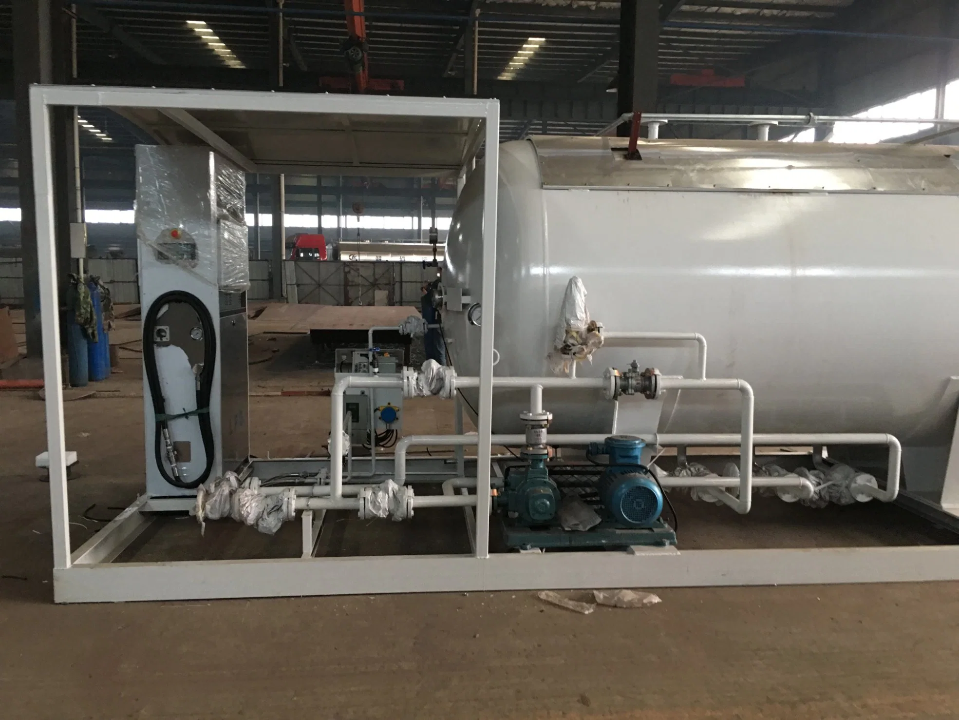 1.77MPa Within One Year ASME Tank Skid LPG Filling Station