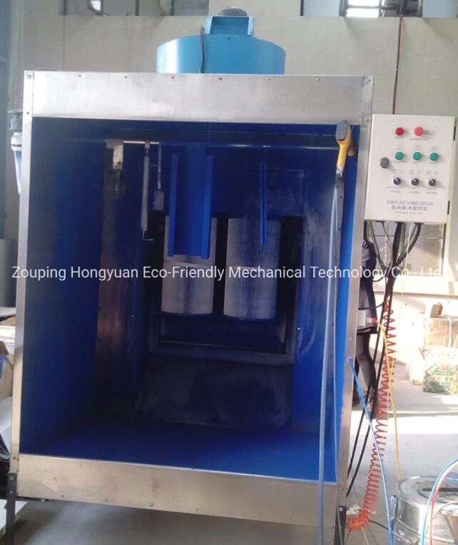 Hongyuan Walk-in Type Powder Coating Booth with Filter Cartridge System