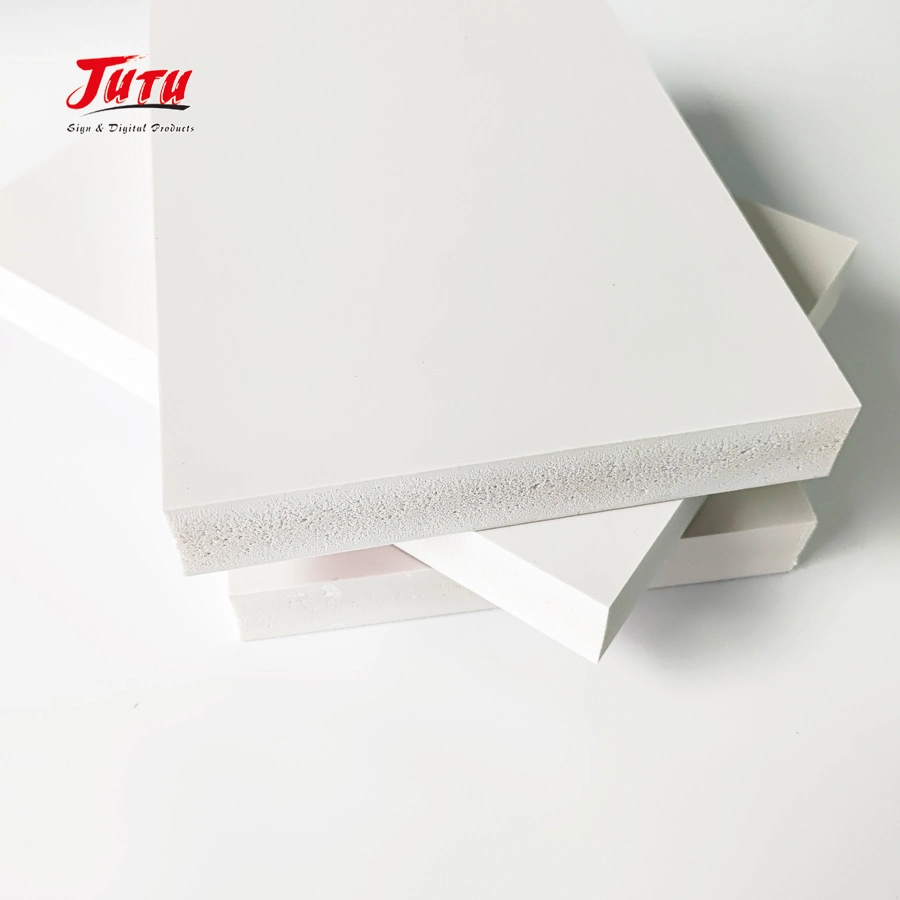 Jutu White Plastic Advertising Board High quality/High cost performance  Wall Panel PVC Foam Sheet