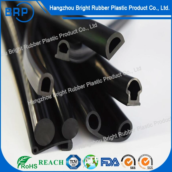 EPDM Rubber Extrusion Sponge Rubber Tube for Sealing