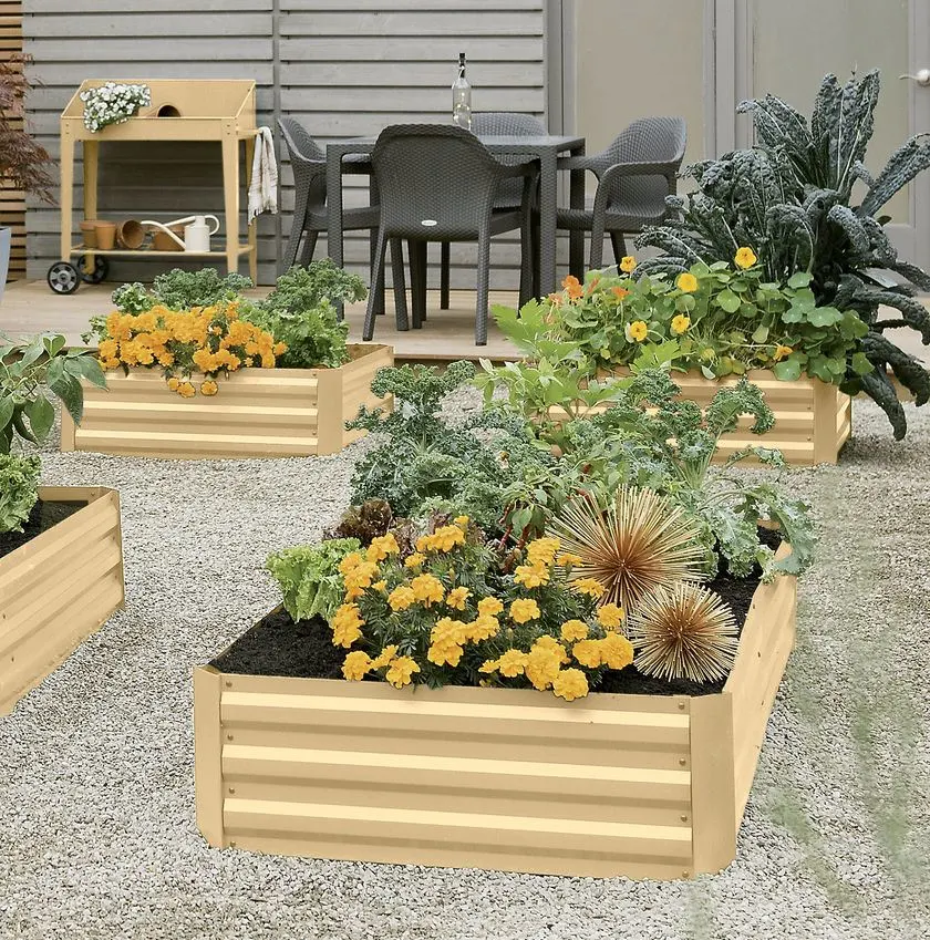 WMPB050 Vegetable Raised Planting Bed Outdoor garden bed Garden Flower planter