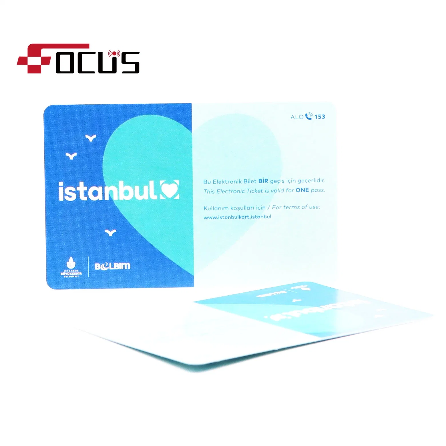 Logo Printed ISO Contact ID RFID Paper Card for Invitation and Greeting