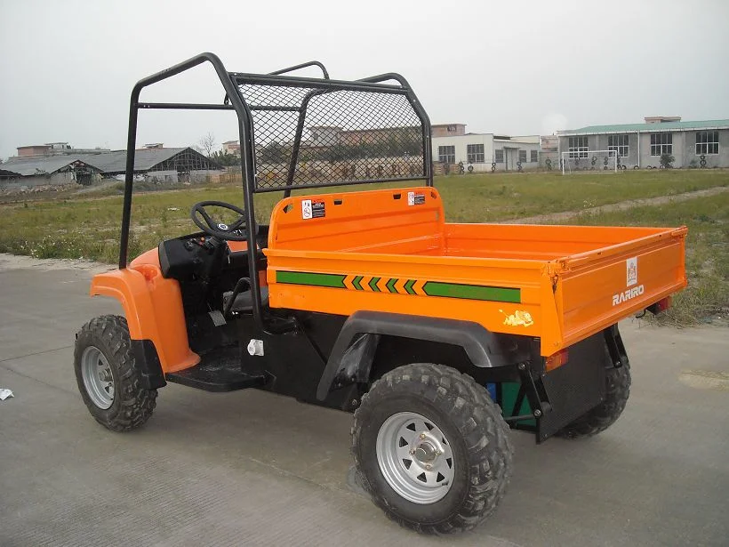 Top Speed 30km/H Golf Cart Utility Vehicles with Cargo Box