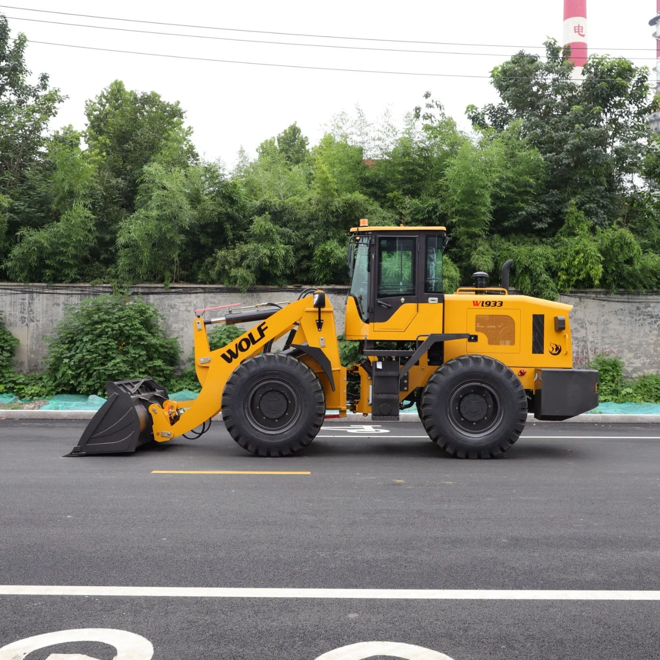 China 3 Ton Diesel Wheel Loader for Sale with High quality/High cost performance 