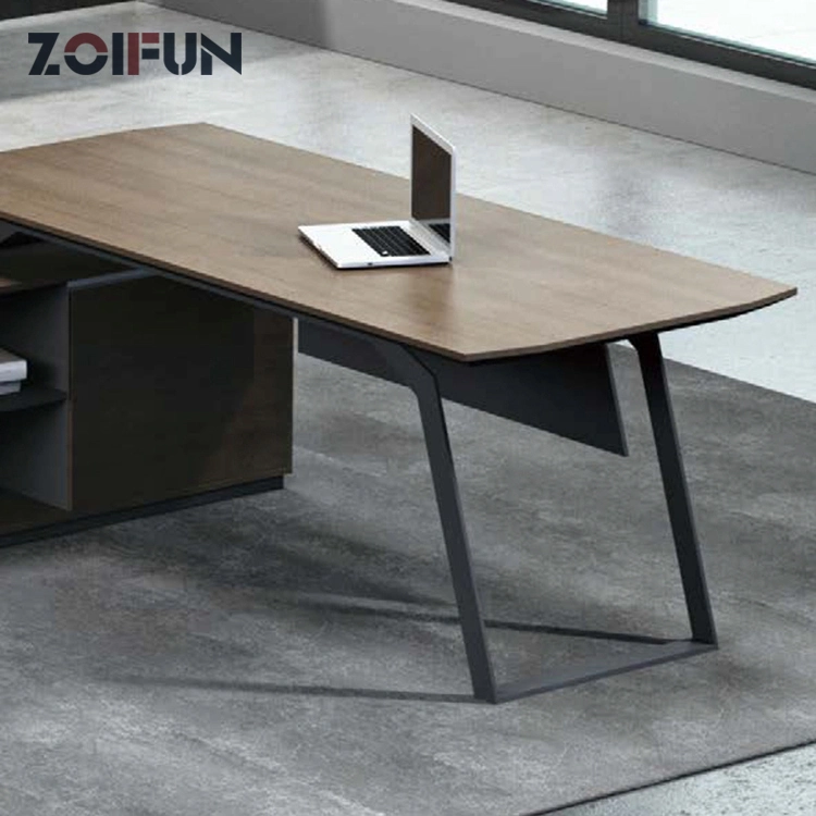 Exclusive Modern Office Executive Desk Luxury Manager Wooden Work Table Furniture