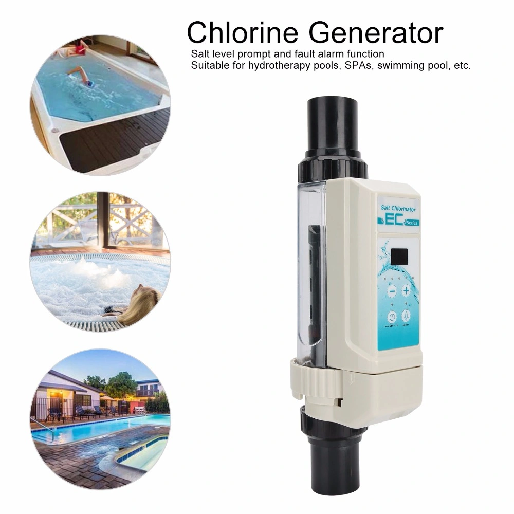Salt Water Chlorine Cell Machine Generator Salt Chlorinator for Swimming Pool