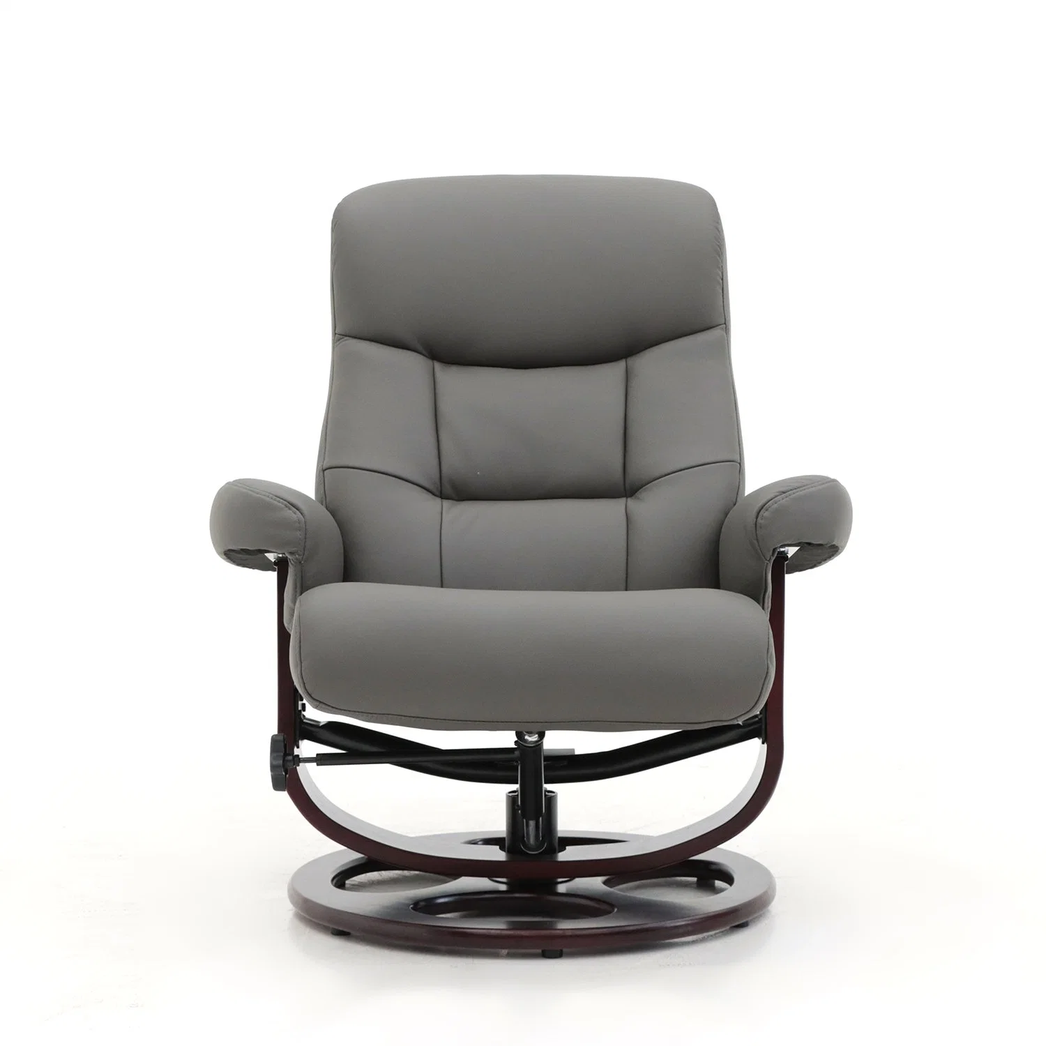 Geeksofa Modern Swivel Leisure Recliner Chair with Ottoman