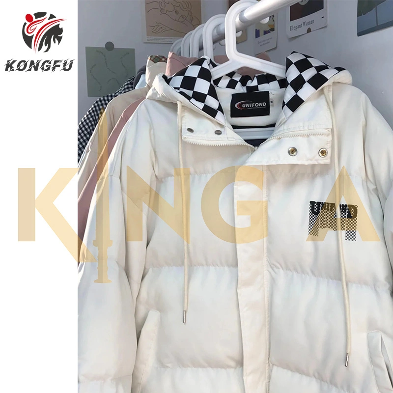 Kinga Women&amp;rsquor; S Designer warme Second Hand Kleidung Winter Parka Zip Kapuzen Used Clothes Mantel Jacke