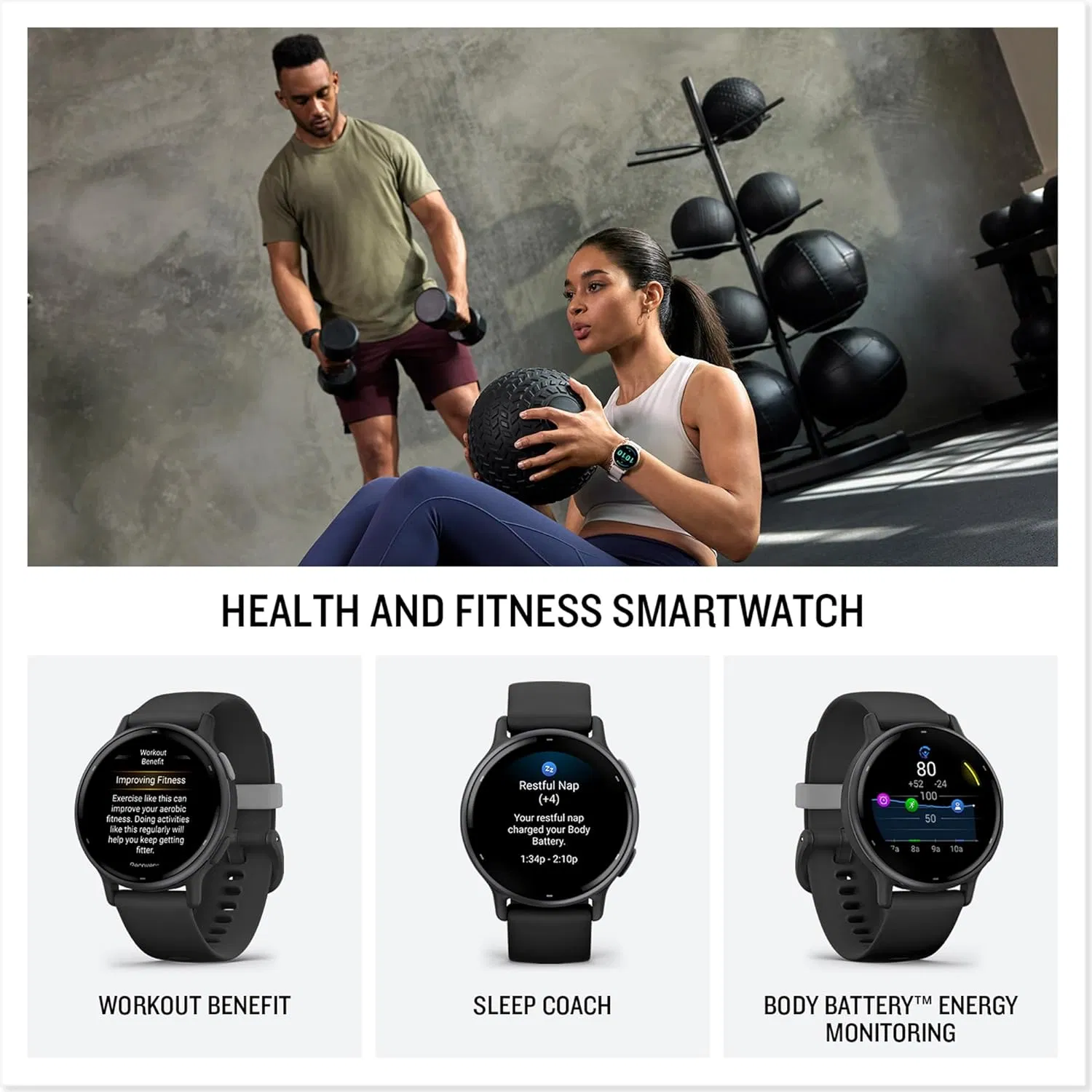 Garmin Vivoactive 5 Health and Fitness GPS Smartwatch