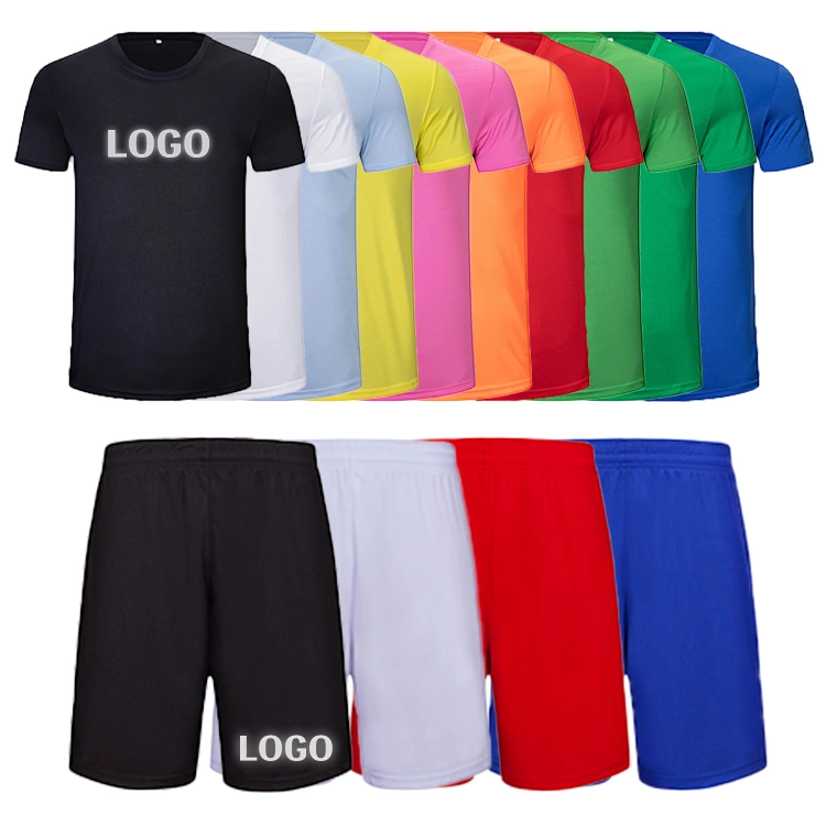 Dos piezas de ropa deportiva OEM pantalones cortos deportes de conjunto de logotipo personalizado Conjunto de cortos de la ejecución de los hombres hombres Gym Fitness Gimnasio Juego de desgaste