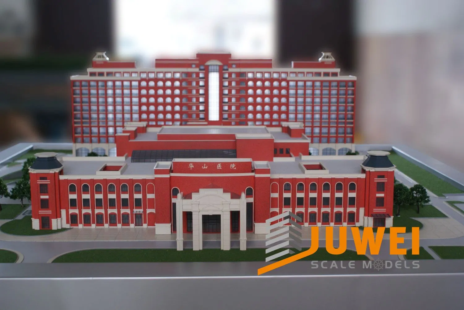 Architectural Scale Model of Hospital Building (JW-65)