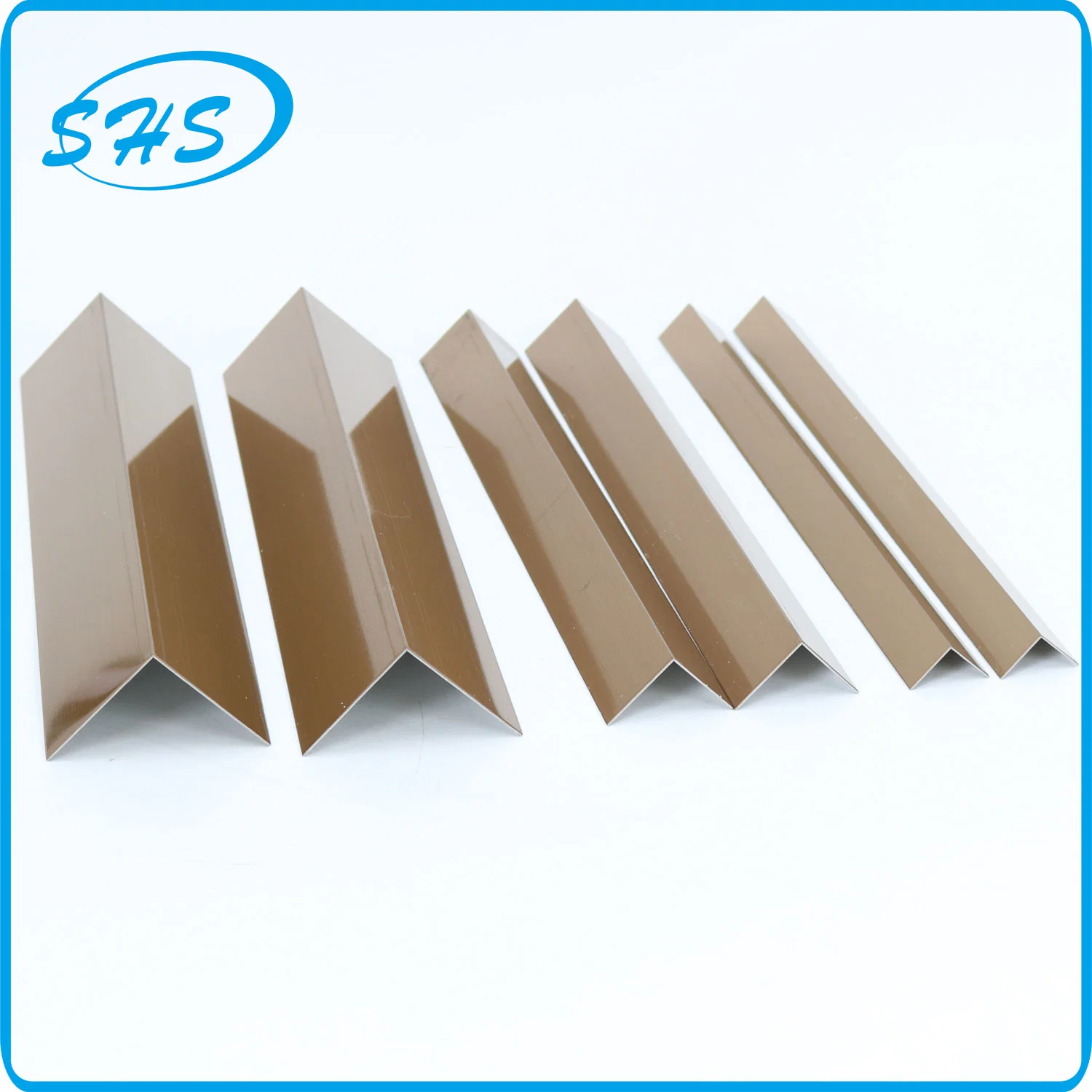 Stainless Steel Angle V-Shape Profile Trim with Ti-Golden Color 800 G Mirror Finish Used as Wall Corner Protector