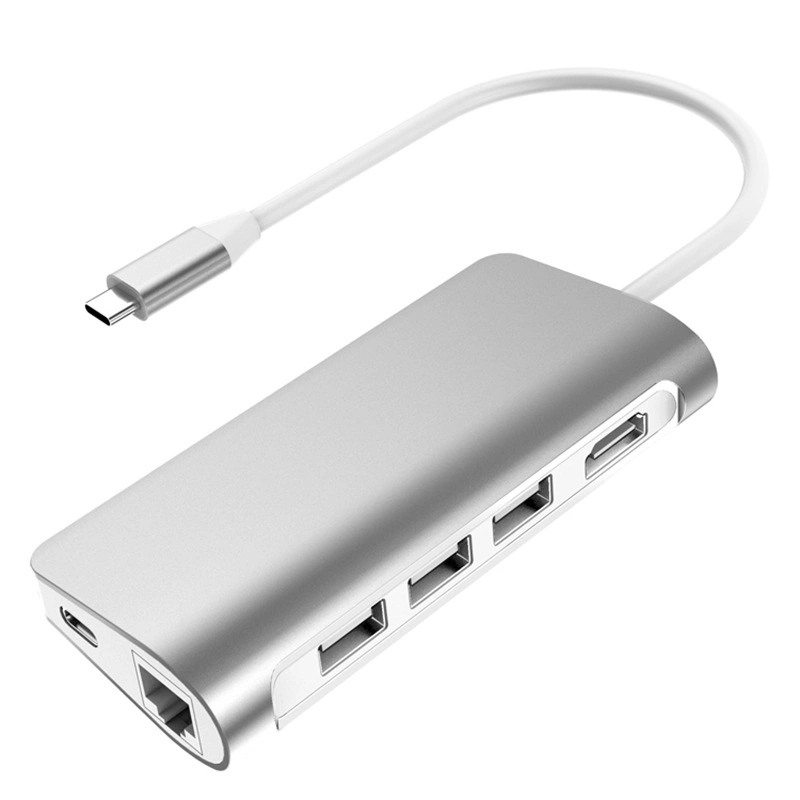 Hub 3USB 8in1 Multi Port Adapter 3.1 Type-C.