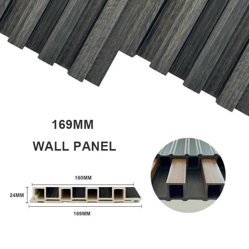 China Factory Dekorative Gebäude Verkleidung WPC Wandtafel innen