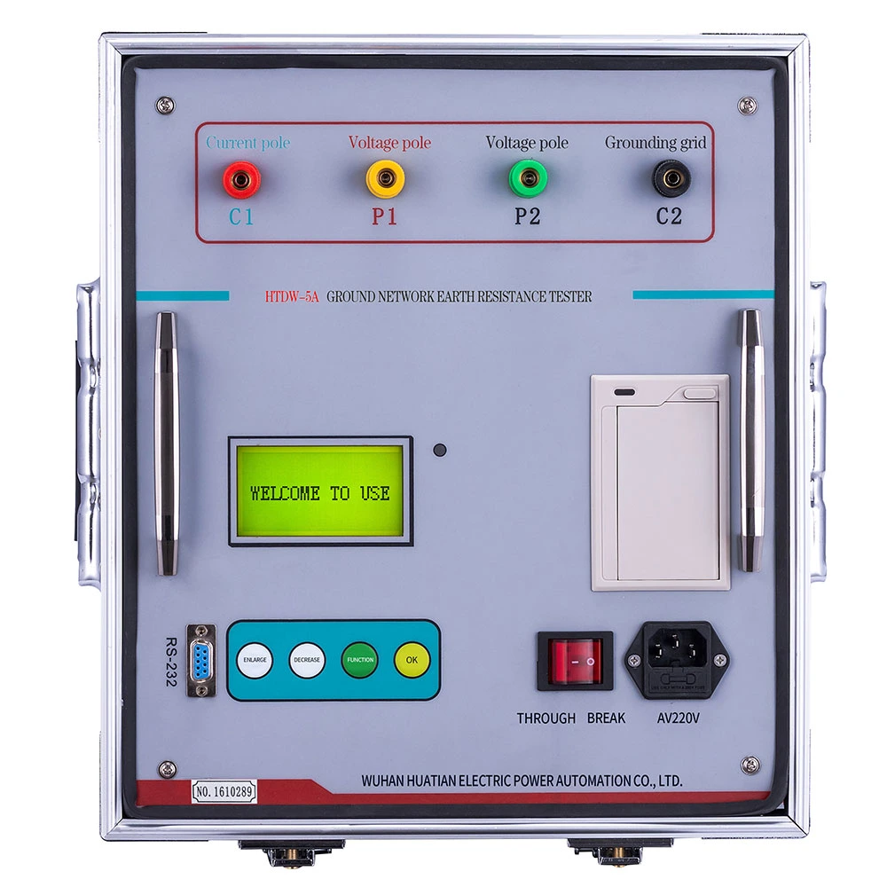 Htdw-5A Large-Scale Digital Intelligent Grid Ground Network Earth Resistance Tester