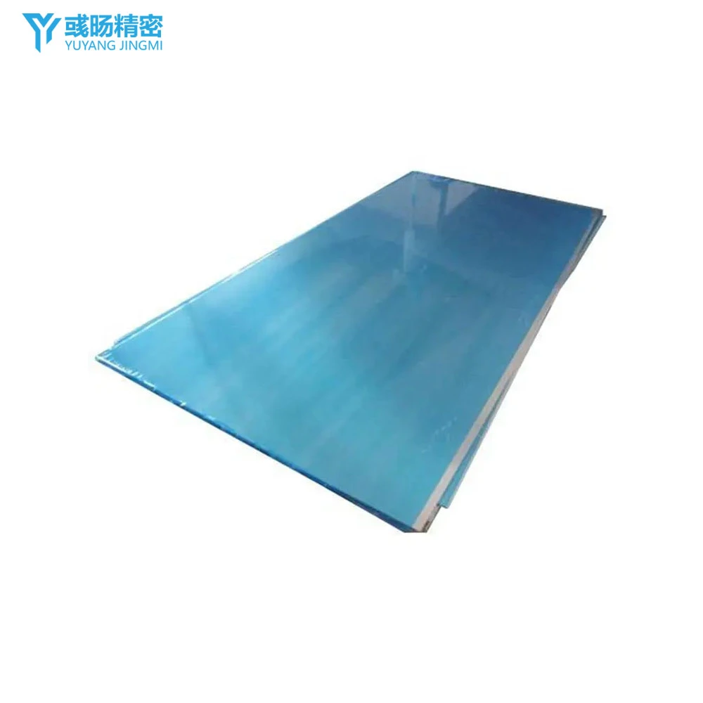 High Strength Hard 6061 6063 Aluminum Sheet Custom Thickness 1mm 3mm 5mm Building Material