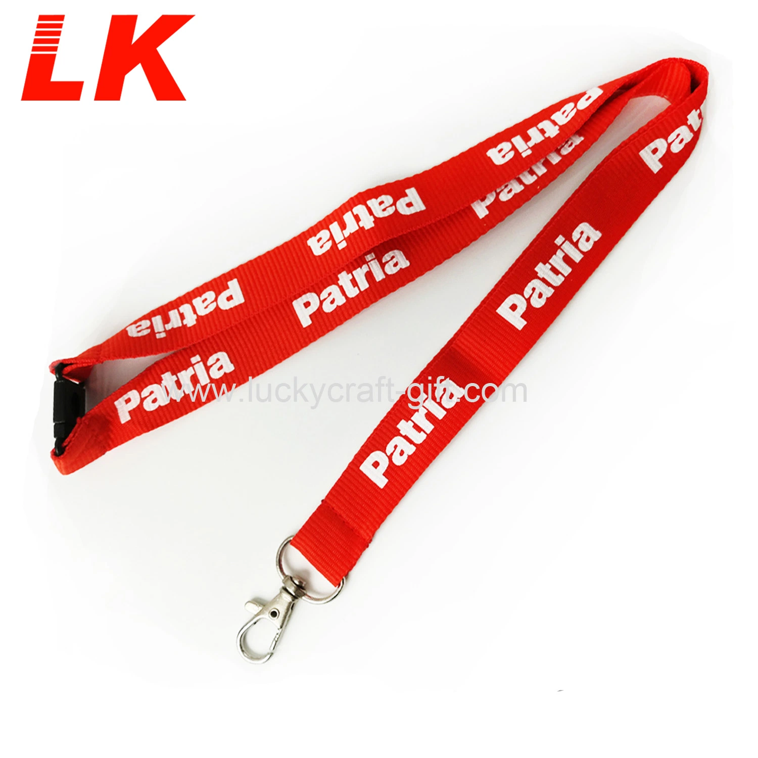 High quality/High cost performance  Custom Screen Printing Breakaway Lanyards