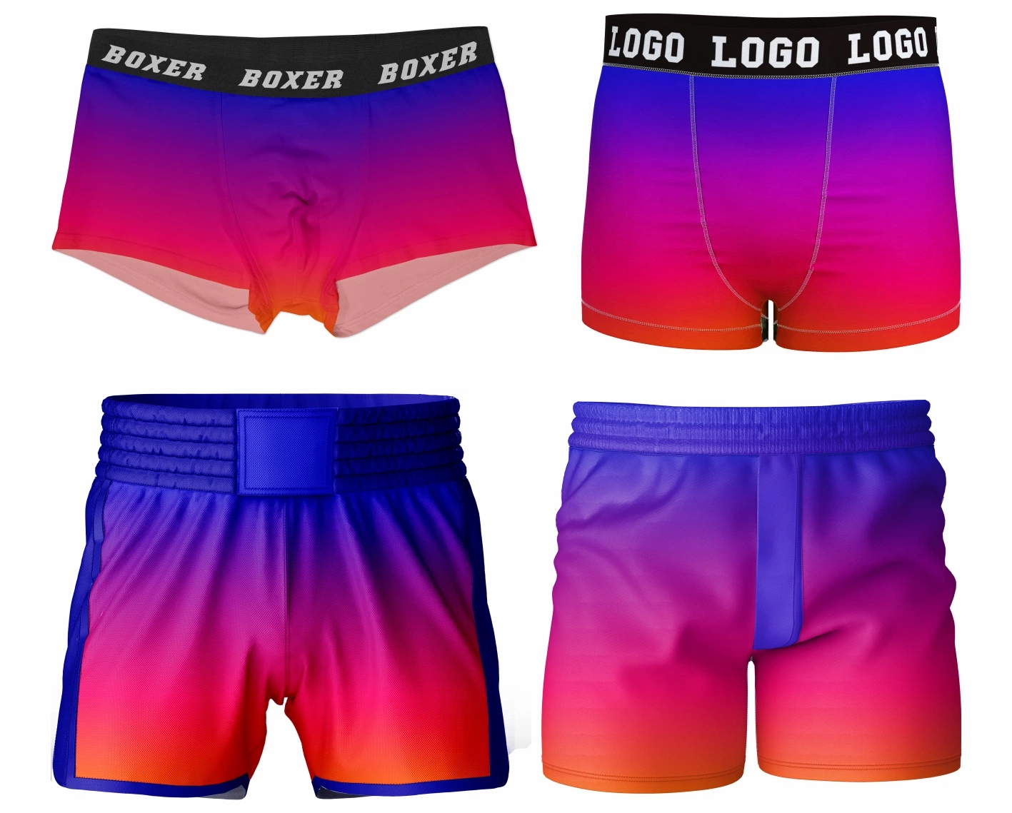 Calções de desporto personalizados para Football Basketball Baseball Swim Beach Boxer do Jogger Briefs Muay Thai Running Fitness Yoga ciclismo de ginásio Calções de Banho Bib