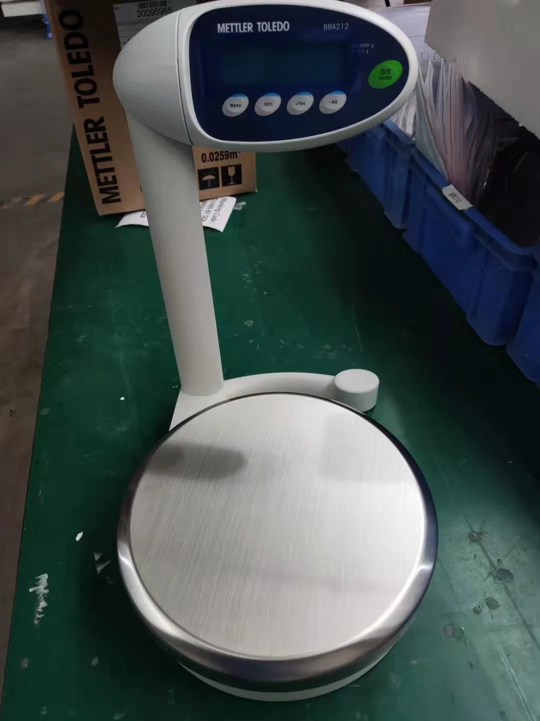 Imported Pma 7501 7kg Mixing Paint Weight Scale High Precision Fast Response Large LCD White Screen