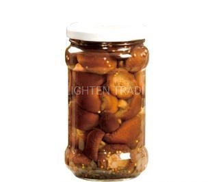 Natural Shiitake Mushroom in Glass Jar