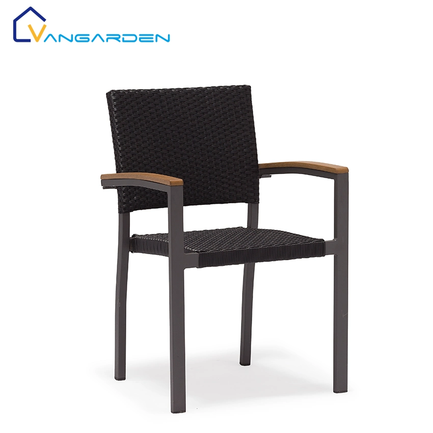 Stackable Outdoor Patio Dining Chair Modern Commercial Restaurant Furniture