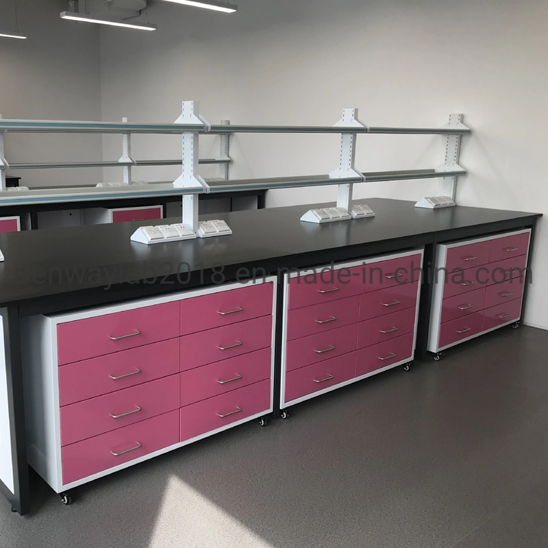 Steel Furniture Chemistry Lab Wall Bench Ceramic Lab Furniture