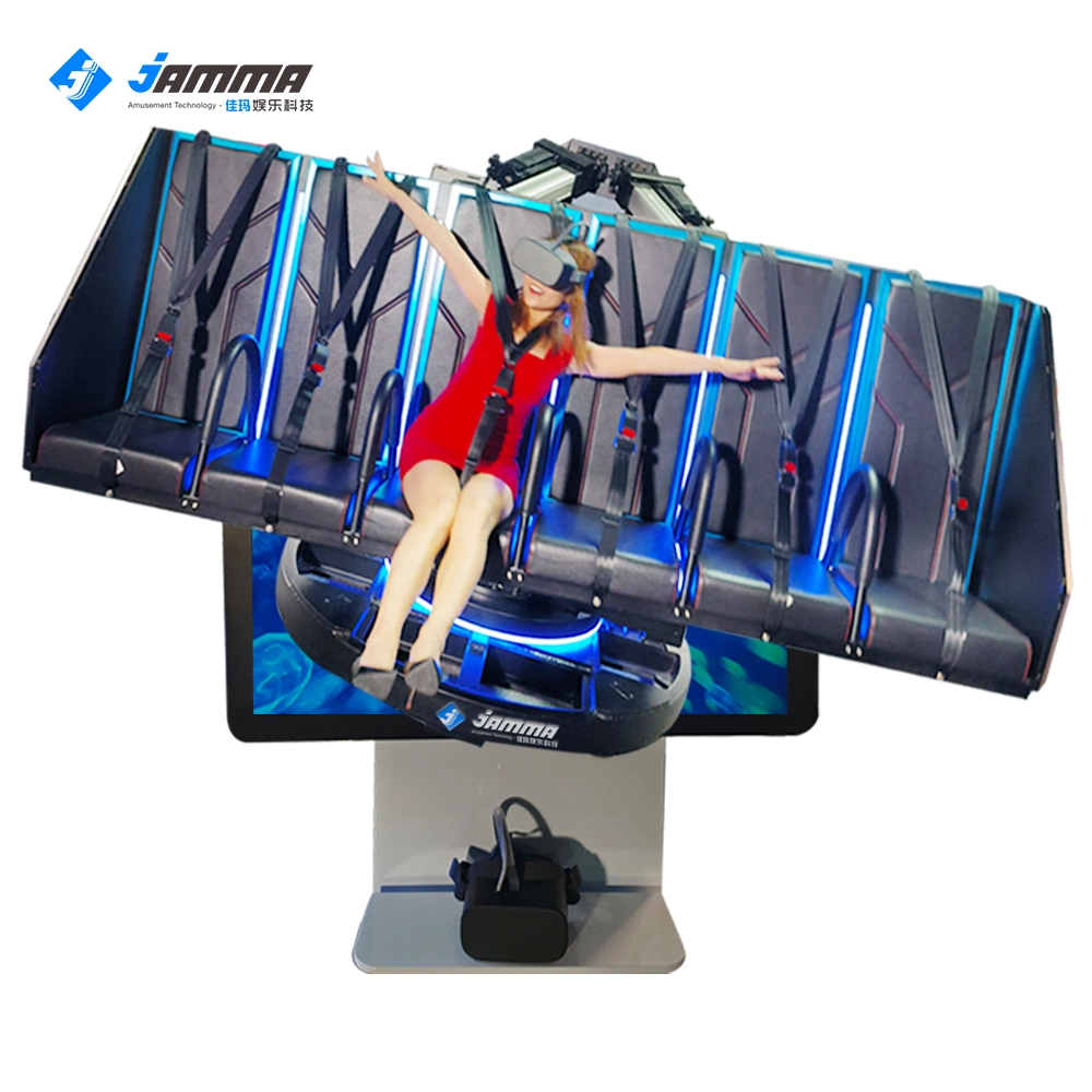 6p 9d Vr Cinema Virtual Reality Cinema Vr Games Equipment with 180 Degree Motion Chair Platform