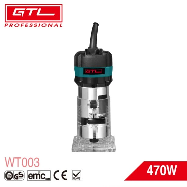470W Electric Wood Router Trimmer for Wood Trimming, Metal Grooving & Carving