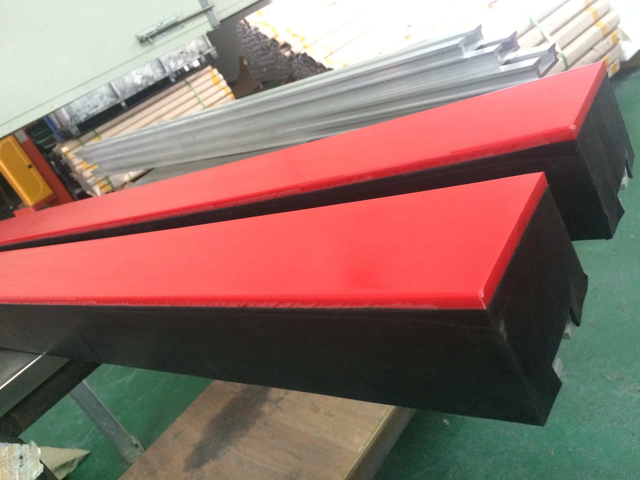 Continental Mining Durable Adjustable UHMWPE Conveyor Belt Rubber Buffer Bar/Bed/Strip