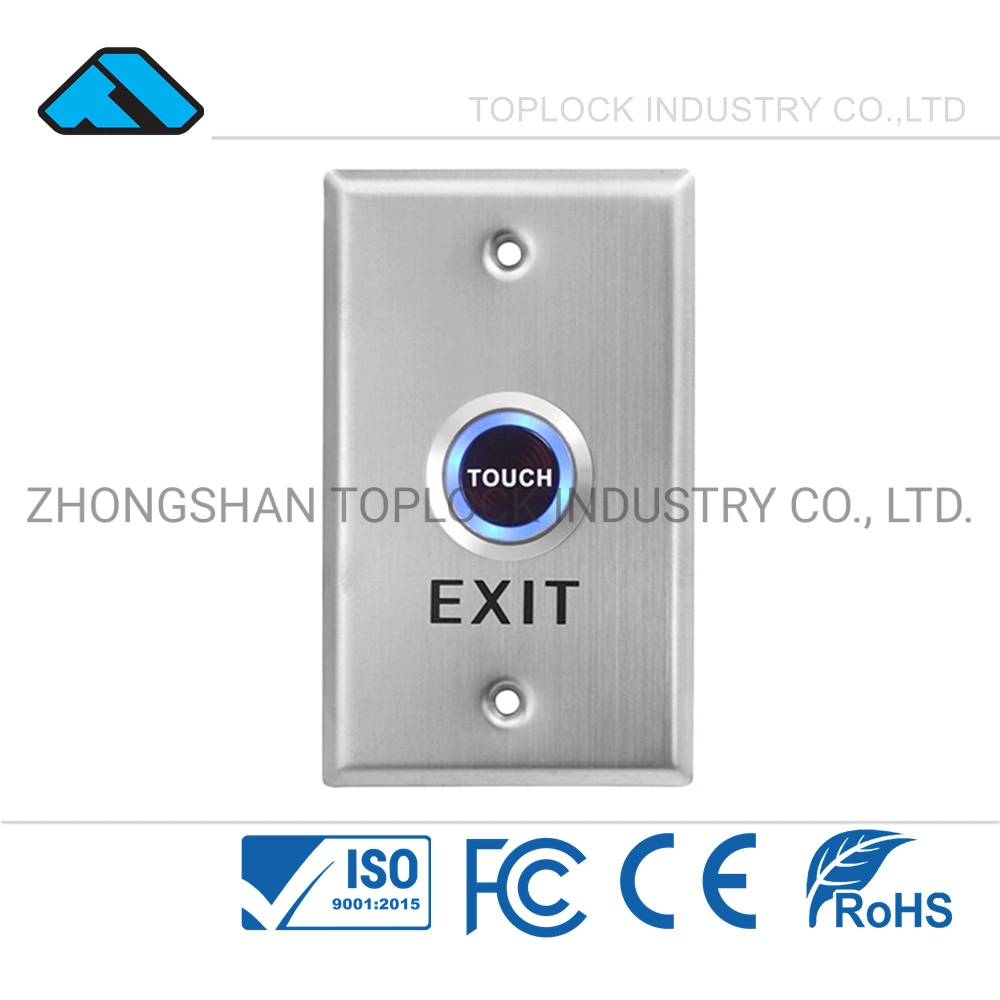 High Security Touch Button Door Exit Access Entry Home Safe Building System