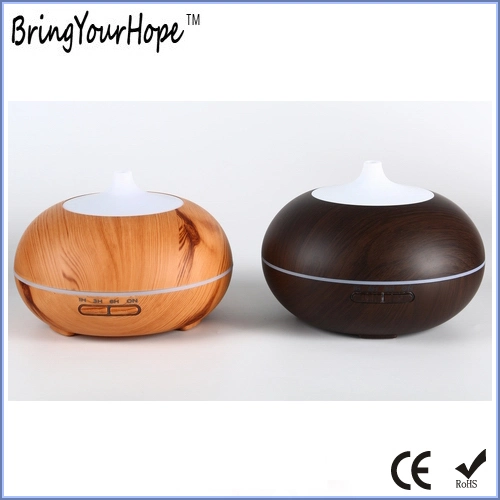 Wooden Color Diffuser Essential Oil Ultrasonic Cool Mist Humidifier