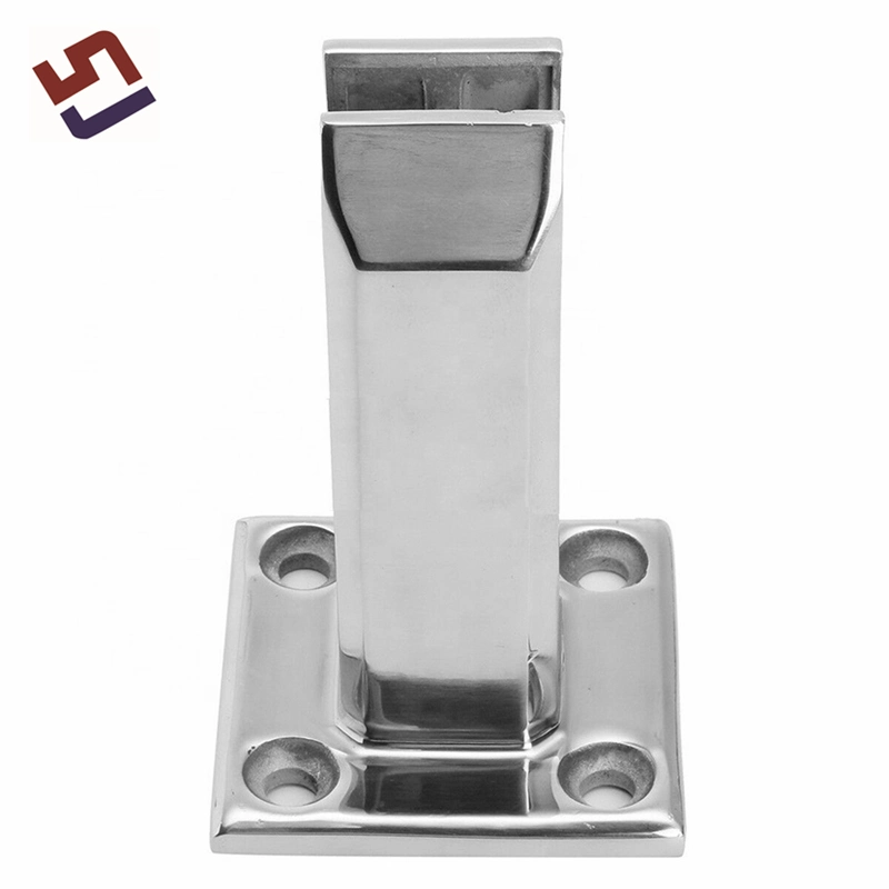 Ningbo Suijin Factory Precision Casting Hardware Stainless Steel Railing Glass Clamp/Swimming Pool Glass Clip/Glass Clamp for Building Accessories