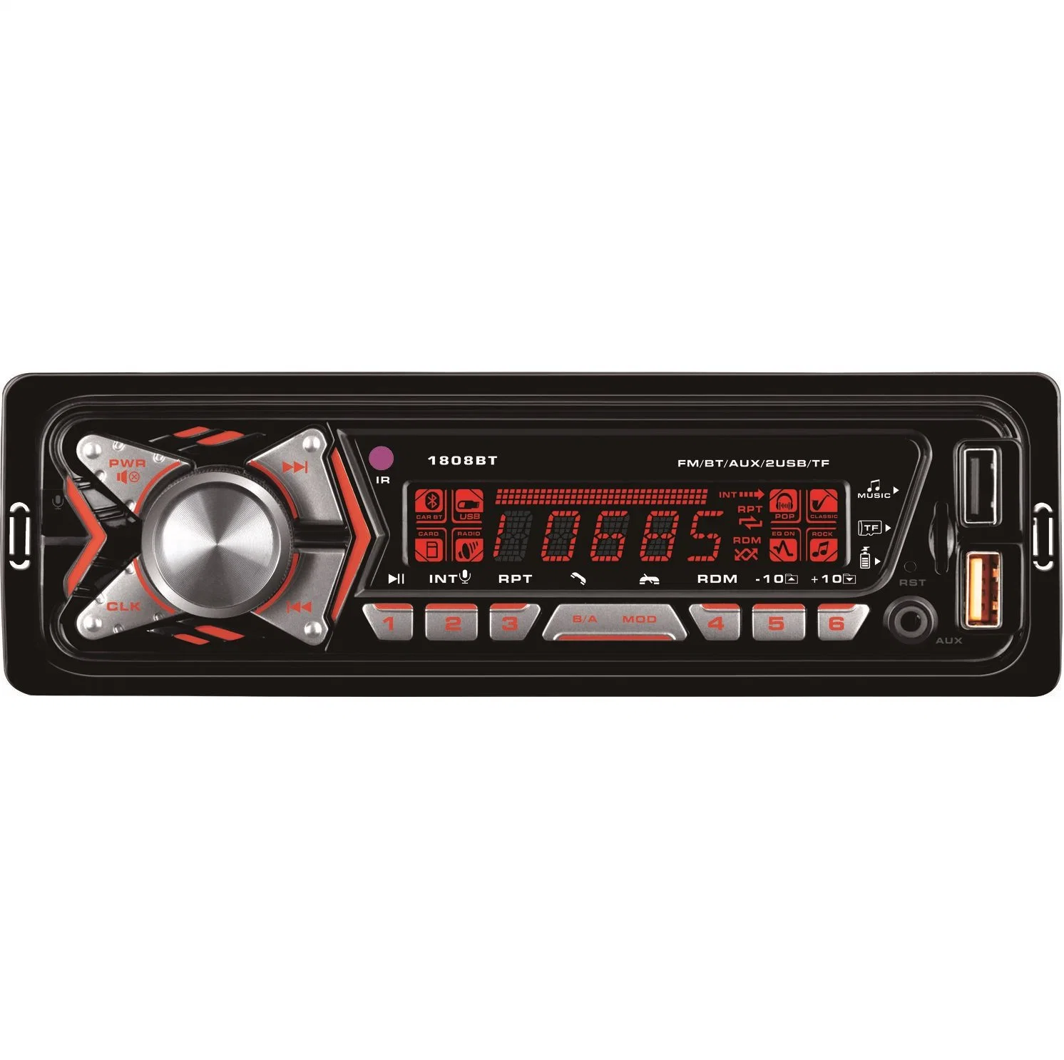 Alquiler de reproductores de MP3 Panel fijo Bluetooth USB SD AM FM DAB+RDS