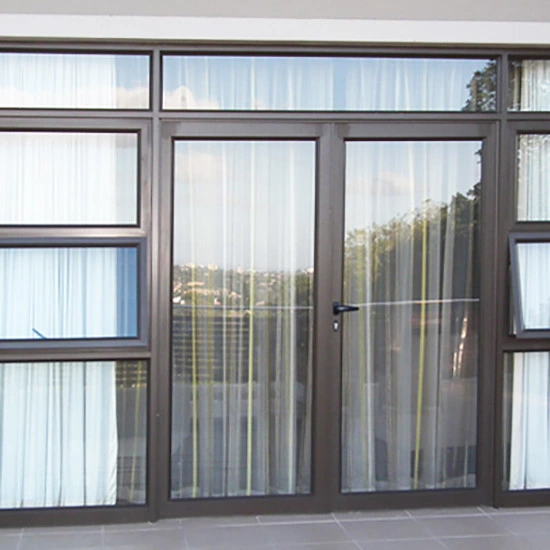 Main Entry Aluminum Double Shutter Door