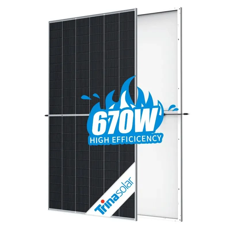 أحدث تصميم اللوحة الشمسية Trina Solar Panel 55550W 540W Trina Solar Roof Panel Trina الرأس نصف الخلية 110 خلايا لوحة Silicon Solar