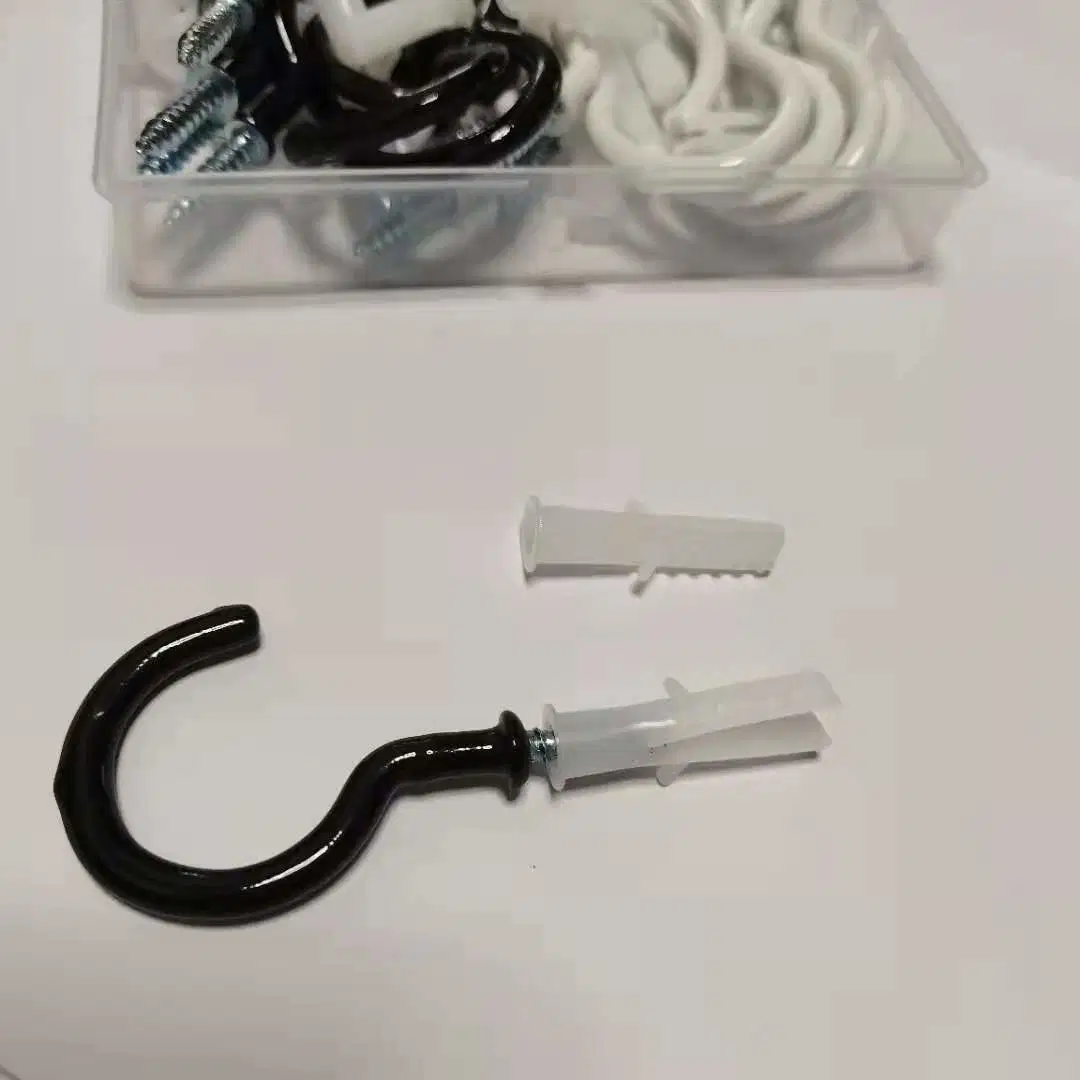 Customized Wholesale/Supplier Screw Eye Cup Hooks Self Tapping Screw in Hanger Eye Shape Ring Hooks