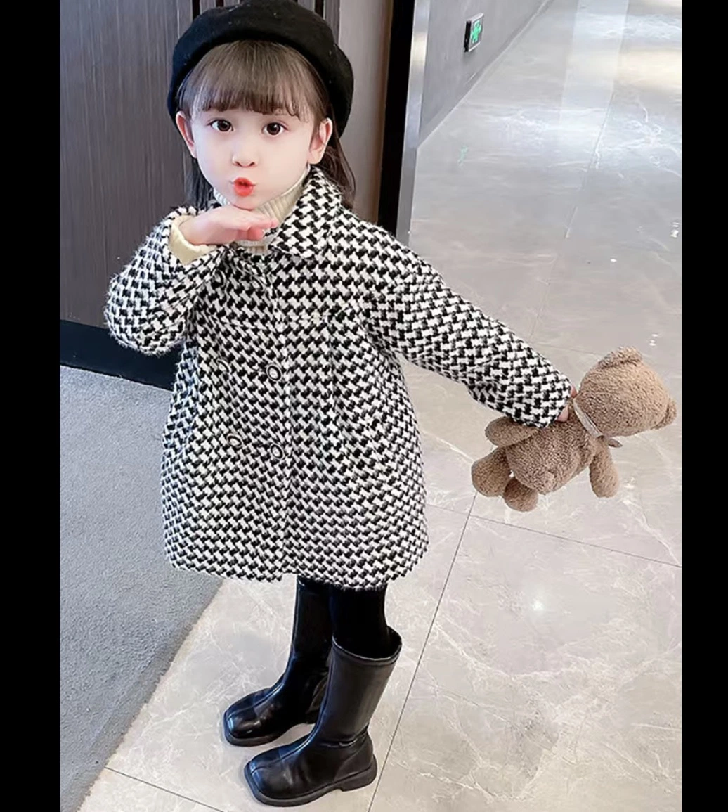 Kids Autumn Winter Coat Children Apparel Qhww8016