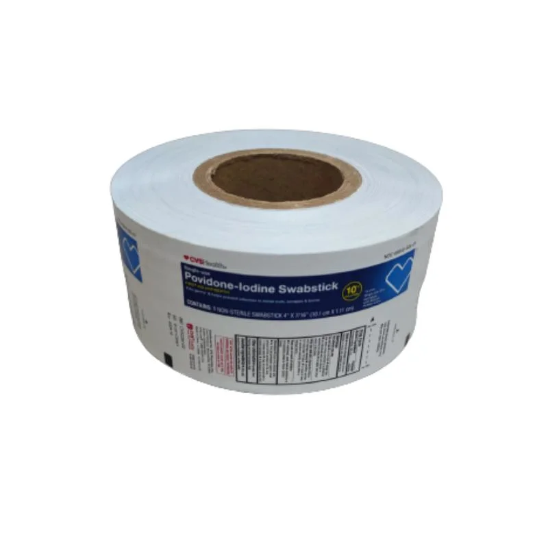 Iodine Wipes Packaging Material 4 Layer Aluminum Plastic Composite Packaging