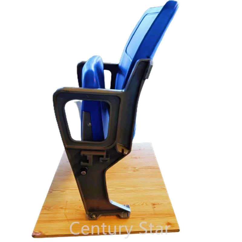 UV Stable Baseball Plastic Tip up Folding Chair Seat for Soccer, Basketball Stadium