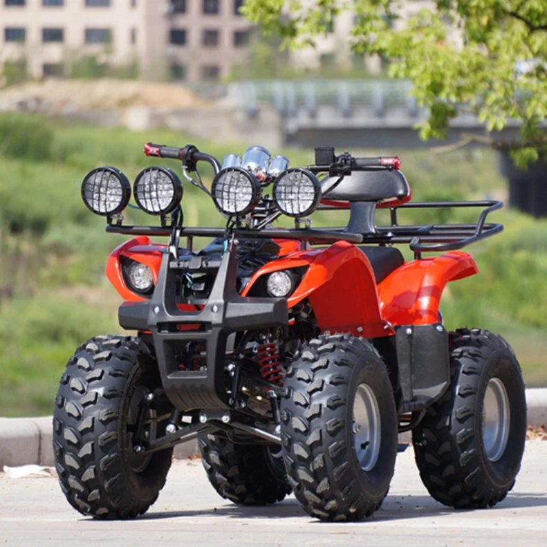 Cheap Air-Cooled 4 Temps démarrage électrique 4 roues VTT Quad 110cc 125cc Cuatrimotos ATV