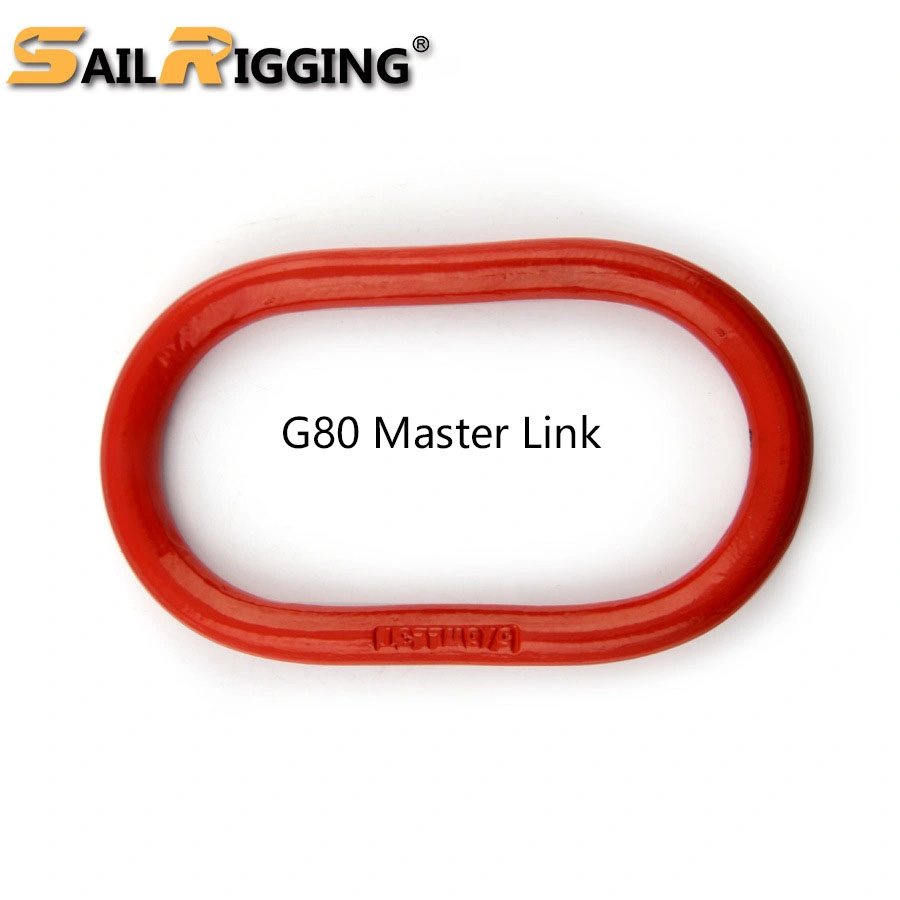 Carbon Steel Plain Spring Carabiner G80 Master Ring