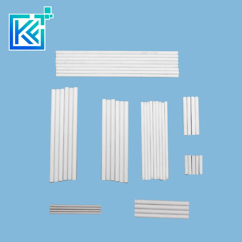 Manufacturer Customerization Wear-Resistant Anti-Corrosion High Temperature Heat-Treatment Round Stannic Tin Oxide Ceramic Sticks Rods